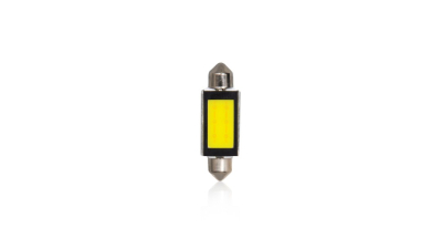 Set 2 becuri auto Vecta LED COB-6W 12V T11/41mm P29T alb sofit Festoon 