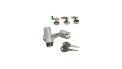 Set yale inchidere Nissan Micra (K11), 06.1992-02.2003 cu chei, cu 2 butuci blocare usa, cu apasare eliberare buton, cu blocare aprindere, fara dispozitiv de imobilizare, 99810-10S00,