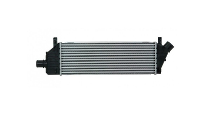 Intercooler Nissan Micra, 09.2003-05.2005, motor 1.5 dci 60kw, diesel, cutie manuala, cu/fara AC, aluminiu brazat/plastic, 523x174x30 mm, 
