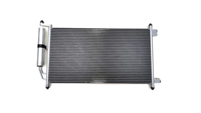 Condensator climatizare Nissan Juke (F15), 06.2010-, motor 1.6, 69kw/86 kw benzina, cutie manuala/CVT, full aluminiu brazat, 650 (610)x345x16 mm, cu uscator filtrat