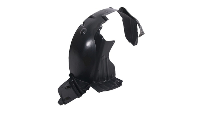 Carenaj aripa fata Nissan Note, 04.2006-09.2013, parte montare dreapta, din ABS+PVC, 2711FP1T, Aftermarket