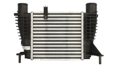 Intercooler Nissan Note, 07.2008-01.2011, motor 1.5 dci 66/76kw, diesel, cutie manuala, cu/fara AC, aluminiu brazat/plastic, 210x202x62 mm, 