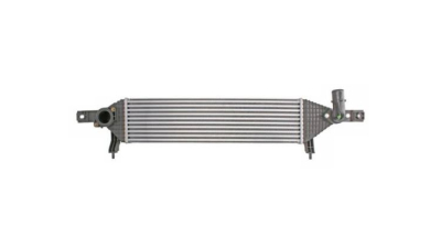 Intercooler Nissan Qashqai (J10), 10.2011-12.2013, motor 1.6 dci 96kw, diesel, cu/fara AC, aluminiu brazat/plastic, 610x158x64 mm, SRLine, 