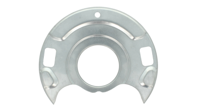 Scut frana impotriva prafului Nissan Primera (P10/P11), 10.1990-04.2002, Hatchback, Sedan, Fata, partea Stanga=Dreapta, Tabla, Diametru disc frana 257mm, diametru interior 95mm, diametru exterior 271mm, Aftermarket