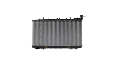 Radiator racire Nissan Sunny (N14/Y10), 06.1990-09.1995, 100nx, 06.1990-09.1995, Motorizare 1, 4 55kw; 1, 6 66kw Benzina, cutie Automata, tip Calsonic, diametru intrare/iesire 28/28mm, dimensiune 647x320x16mm, Cu lipire fagure prin brazare, KOYO
