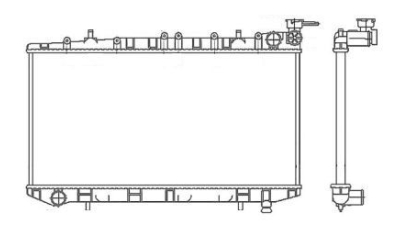 Radiator racire Best Auto Vest 273108-4