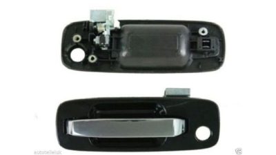 Maner exterior deschidere usa Nissan X-Trail (T30) 07.2001-08.2005, partea Dreapta, Fata, crom, 80606YH00023, cu garnitura