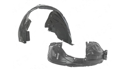 Carenaj aripa interioara, aparatori noroi Nissan Murano (Z51), 11.2007-, fata, Dreapta, polipropilena + polietilena
