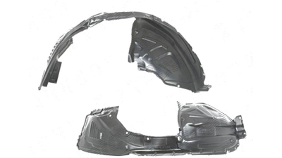 Carenaj aripa interioara, aparatori noroi Nissan Murano (Z51), 2010-, fata, Dreapta, polipropilena + polietilena
