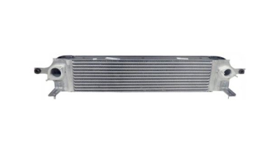 Intercooler Nissan X-Trail (T31), 06.2007-2014, Renault Koleos (Y), 09.2008-2015, motor 2.0 dci 110/127kw, diesel, cu/fara AC, aluminiu brazat, 654x157x64 mm, Behr/Hella, 
