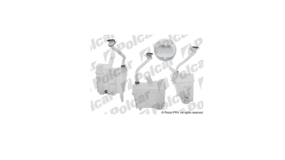 Rezervor spalator parbriz Nissan Tiida (C11x/Sc11x), 06.2007-, cu capac, cu pompa sprit parbriz, cu Motoras Spalator faruri