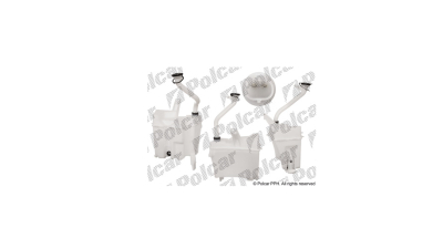 Rezervor spalator parbriz Nissan Tiida (C11x/Sc11x), 06.2007-, cu capac, cu pompa sprit parbriz, cu Motoras Spalator faruri