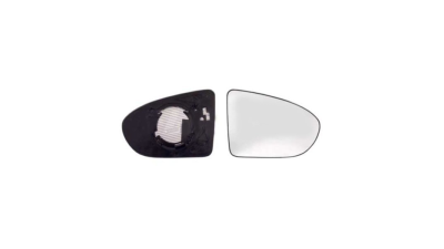 Geam oglinda Nissan Qashqai (J10) 2007-2014, Dreapta, Crom, Cu incalzire, Convex, BestAutoVest 2759554E