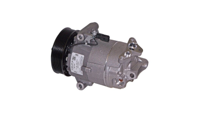 Compresor aer conditionat Nissan Qashqai/Qashqai +2 (J10), 08.2008-12.2013, motor 2.0 dci 110kw, X-Trail (T31), 08.2010-11.2013, motorizare 2.0 dci 110/127kw, diesel, rola curea 115 mm, 7 caneluri, tip Delphi/Harrison: CVC5