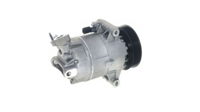 Compresor aer conditionat Nissan Qashqai/Qashqai +2 (J10), 01.2010-12.2013, motorizare 1.6 85kw, benzina, rola curea 115 mm, 6 caneluri, Delphi tip: CVC5