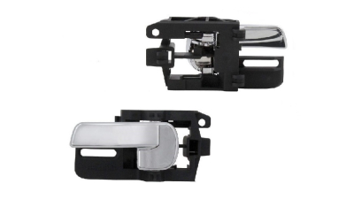 Maner interior deschidere usa Nissan Qashqai J10 2007-2010, Usa Fata/ Spate, partea stanga, cromat