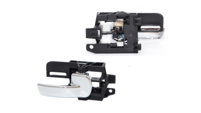 Maner interior deschidere usa Nissan Qashqai J10 2007-2010, Usa Fata/ Spate, partea Dreapta, cromat