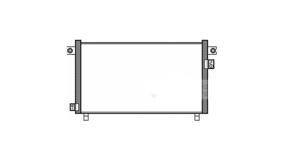 Condensator climatizare Nissan Patrol, 05.2000-03.2010, motor 3.0 Di, 116kw/118 kw diesel, cutie manuala/automata, full aluminiu brazat, 770 (725)x400 (385)x16 mm, fara filtru uscator