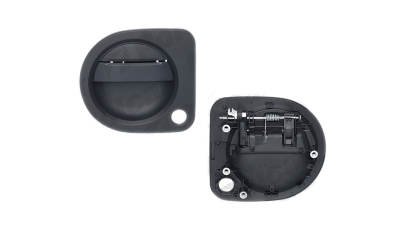Maner exterior deschidere usa Nissan Cabstar 10.2006-, partea Stanga, Fata,negru cu textura, 