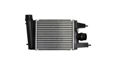 Intercooler Nissan Juke (F15), 10.2014-, Pulsar, 05.2014-, motor 1.2 DIG-T 85kw, benzina, cu/fara AC, aluminiu brazat/plastic, 257x215x62 mm, 