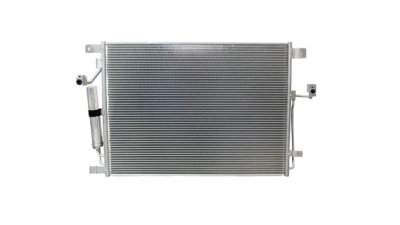 Condensator climatizare Nissan Navara/Frontier; Navara (D40), 09.2013-2016, motor 2.5 dci, 140 kw diesel, full aluminiu brazat, 695 (660)x500 (485)x12 mm, cu uscator filtrat