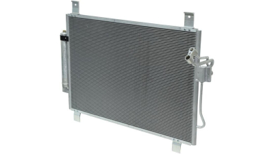 Condensator climatizare Nissan Pathfinder (R52), 2012-, motor 3.5 V6, 190kw/194 kw benzina, full aluminiu brazat, 720(680)x477(455)x16 mm, cu uscator si filtru integrat