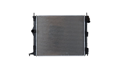 Radiator racire Dacia Logan Facelift 04.2008-2012 Si Sandero 2008-2014, Motorizare 1.2 55kw/1.6 Mpi 77 Kw Benzina, tip climatizare fara AC, cutie Manuala, dimensiune 482x407x18mm, Cu lipire fagure mecanica, Aftermarket