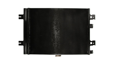 Condensator climatizare Dacia Sandero, 06.2008-2012, motor 1, 2; 1.4; 1, 6 benzina/ 1, 5 dci diesel, full aluminiu brazat, 540(510)x395x12 mm, cu uscator si filtru integrat