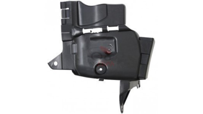 Scut motor Dacia Logan 10.2012-, Sandero 10.2012- , partea Fata Dreapta , Lateral, Polietilena, 638312139R
