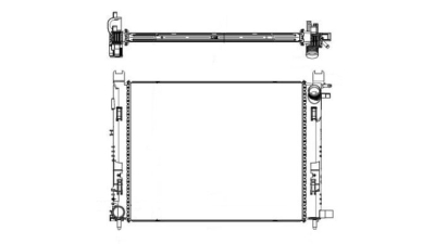 Radiator racire Best Auto Vest 28M108-2