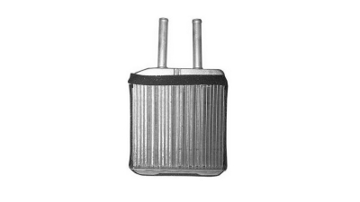 Radiator Incalzire Daewoo Matiz 1 (PL), 06.1998-2010, motor 0.8 38kw, Chevrolet Spark, 09.2005-02.2010, motor 0.8, 1.0; benzina, aluminiu brazat/aluminiu, 152x168x26 mm, 