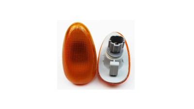 Lampa semnalizare aripa DAEWOO LANOS (KLAT/T100) Sedan/Hatchback, 01.1997-12.2008, DEPO, fata, partea stanga=dreapta, W5W; galben; cu mufa bec;