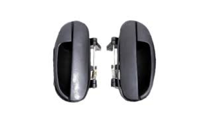 Maner usa exterior Daewoo Lanos (Klat/T100) Sedan/Hatchback, 1997-12.08, negru, 96226329, Spate Stanga