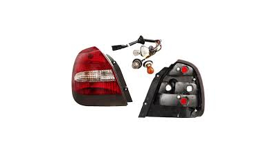 Stop spate lampa Daewoo Nubira 2 (Klaj/J150), 06.99-12.03 Sedan, spate, omologare SAE, turnare gri, fara cablaj, 96272035, Stanga