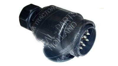 Fisa remorca auto BestAutoVest 12V 13 pini plastic Tip Jager, 1 buc