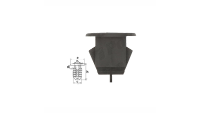 Set 5 buc Clipsuri fixare portbagaj, capota 9468278 Volvo S40/V50 2004-2012, S60/V60 2000-2019, S80 1998-2016