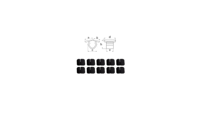 Clips fixare izolatie capota, set 10 buc, Aftermarket 3000255