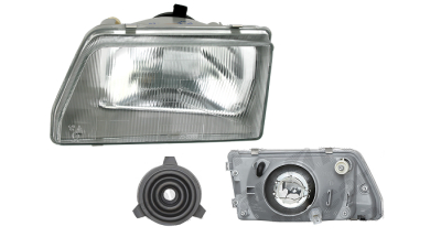 Far Fiat Cinquecento (170), 07.1991-10.1998, fata, Stanga, R2+W5W; manual; carcasa gri, TYC