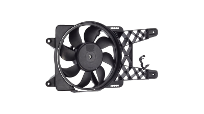 GMV radiator electroventilator Fiat Seicento, 01.1998-2010, Motorizare 1, 1 40kw Benzina, dimensiune 110W/280mm, 2pini, plastic, tip Valeo mm, Aftermarket