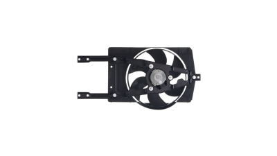 GMV radiator electroventilator Fiat Cinquecento, 1991-1998, Seicento, 01.1998-2010, Motorizare 0.9; 1, 1 Spi Benzina, tip climatizare fara AC, cutie Manuala, dimensiune 90W/260mm, metal+plastic; tip Magenti Marelli cu suport plastic, Aftermarket