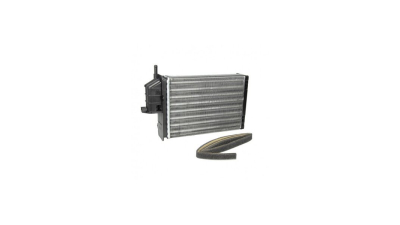 Radiator Incalzire Fiat Seicento, 03.1998-08.2010, motor 0.9, 1.1 benzina, cutie manuala, fara ventil de încalzire, aluminiu mecanic/plastic, 215x158x42 mm, 