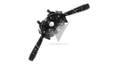 Maneta semnalizare si stergatoare Fiat Seicento (187), 1998-11.2010, Functii: stergere/spalare fata/spate, negru, cu stergator spate, 735249557,