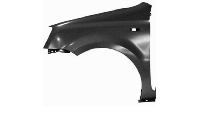 Aripa fata Fiat Panda (169), 09.2003-12.2012, partea Dreapta, cu gaura pentru semnalizare, 46827087, 300302-J galvanizata