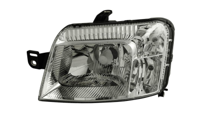 Far Fiat Panda (169), 09.2003-12.2012, partea Stanga, mufa 8-pini; H4+PY21W+W5W; electric; cu motor, DEPO