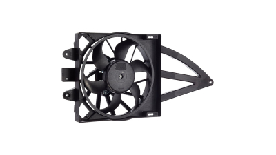 GMV radiator electroventilator Fiat Panda, 2003-2012, Motorizare 1, 3 Jtd 51kw; 1, 3 Multijet 55kw Diesel, tip climatizare cu AC, dimensiune 230kW/315mm, fara pre-rezistor, cu 2 pini, plastic, Aftermarket