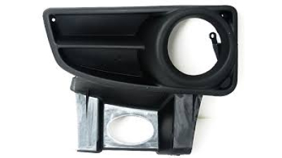 Grila bara fata Fiat Panda, 09.2003-12.2012, Dreapta, 735357172, 300327-4 cu locas pentru proiectoare, Model Dynamic/Emotion