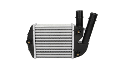 Intercooler Fiat Panda, 12.2003-2012, motor 1.3 JTD 51kw, diesel, cutie manuala, cu/fara AC, aluminiu brazat/plastic, 187x172x62 mm, 