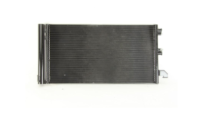 Condensator climatizare Fiat Panda Bi-power/Natural Power; Panda (169), 01.2007-12.2012, motor 1.2, 44 kw benzina, full aluminiu brazat, 610(560)x320(315)x16 mm, cu uscator si filtru integrat; CNG