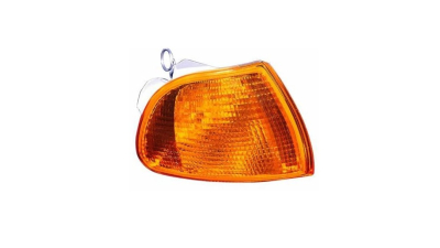 Lampa semnalizare fata FIAT SIENA/PALIO KOMBI (178), 01.1997-12.2001; STRADA (178E), 06.1999-12.2002, partea Dreapta, TYC, alb; cu dulie bec;