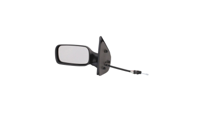 Oglinda exterioara Fiat Siena/Palio Combi (178) 01.1997-12.2001 partea stanga Best Auto Vest crom asferica reglare parghie fara incalzire